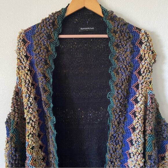 Boho Textured Knit Vest - Picture 4 of 11